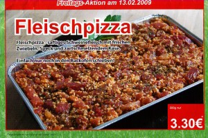 Fleischpizza