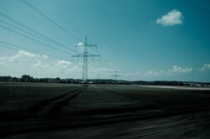 Aus dem Zug
