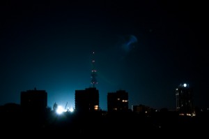 Blick aus Arnes Zimmer