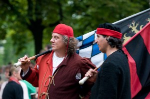 Fahnenträger Fahnenträger