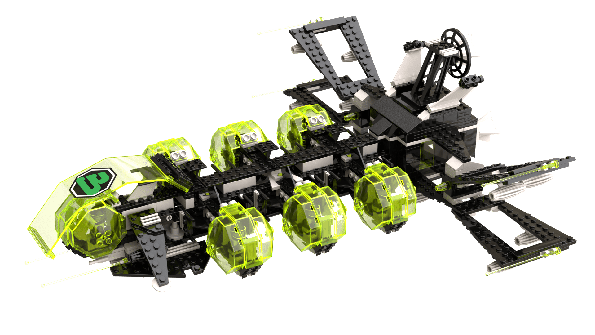 LEGO MOC Aerial Fleet Intruder Force